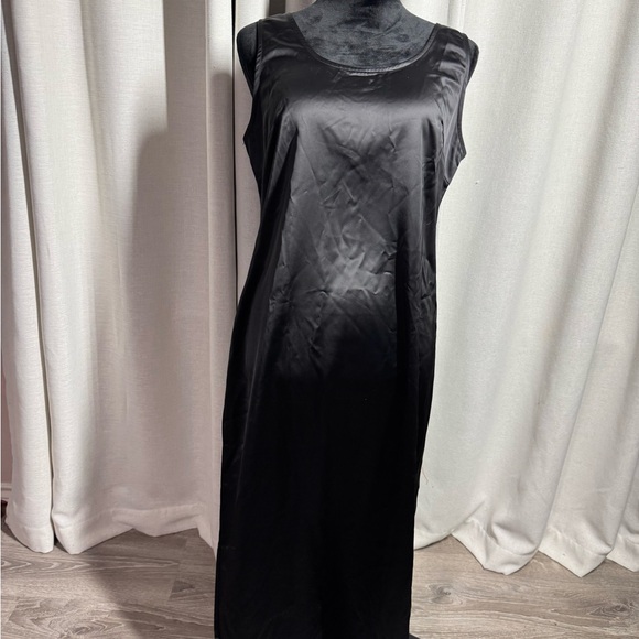 Xintianji Women’s Satin Maxi Dress Zip Back Tank Dresses Size Large NWT - Picture 12 of 12